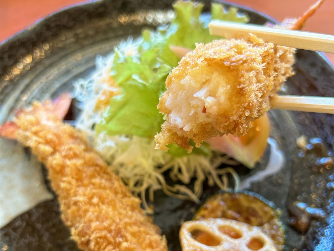 画像：海老メニュー